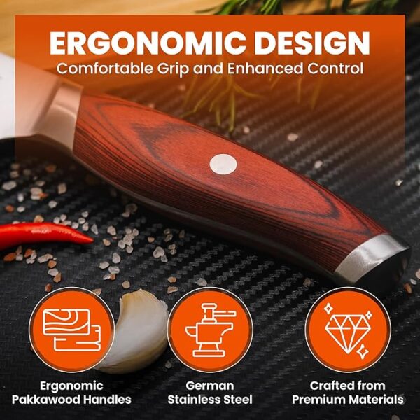 PROFYKNIFE PrecisionEdge Ultra Sharp 2 Piece Knife Set - Image 3