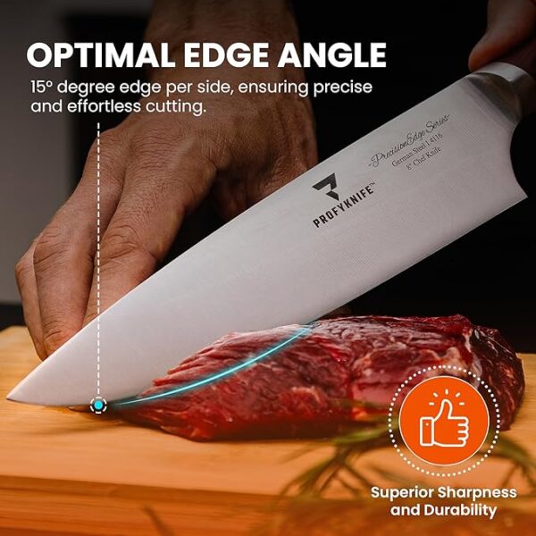 PROFYKNIFE PrecisionEdge Ultra Sharp 2 Piece Knife Set - Image 2